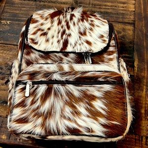 Custom cowhide backpack BRAND NEW!
